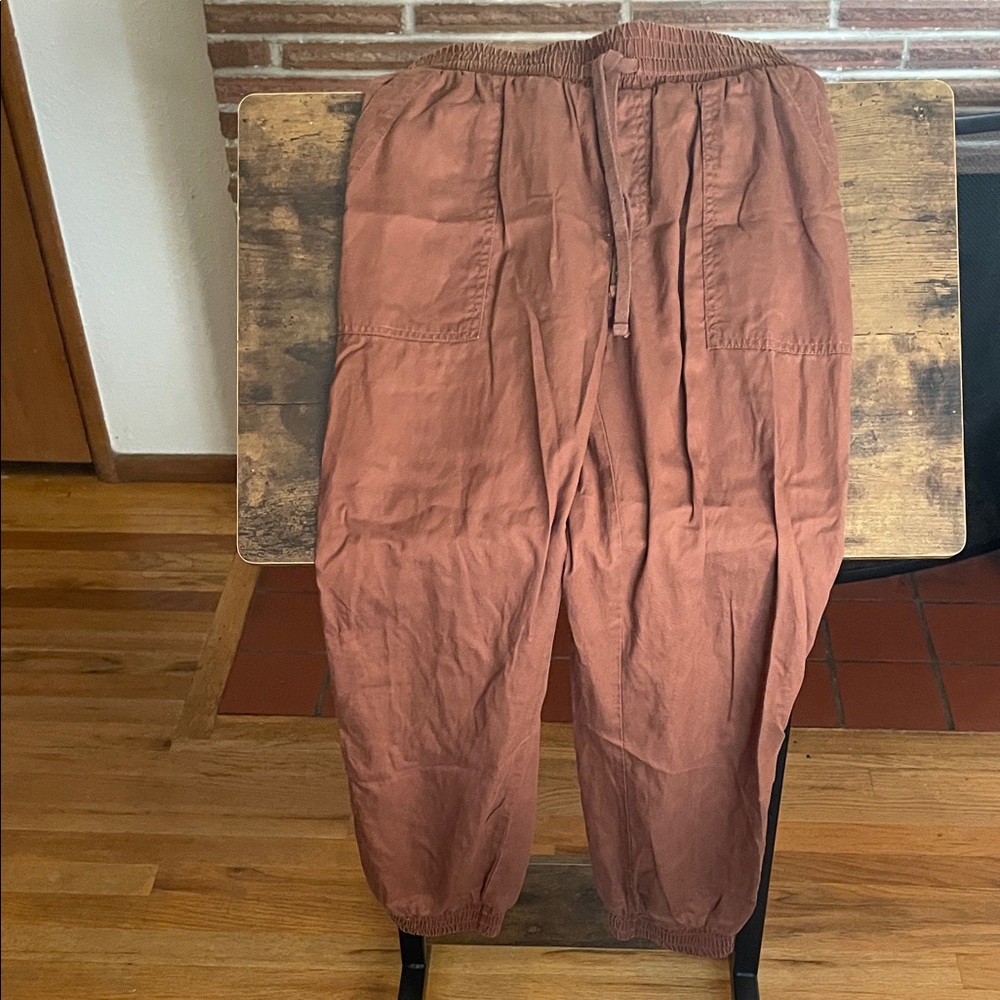 Rust Jogger Pants